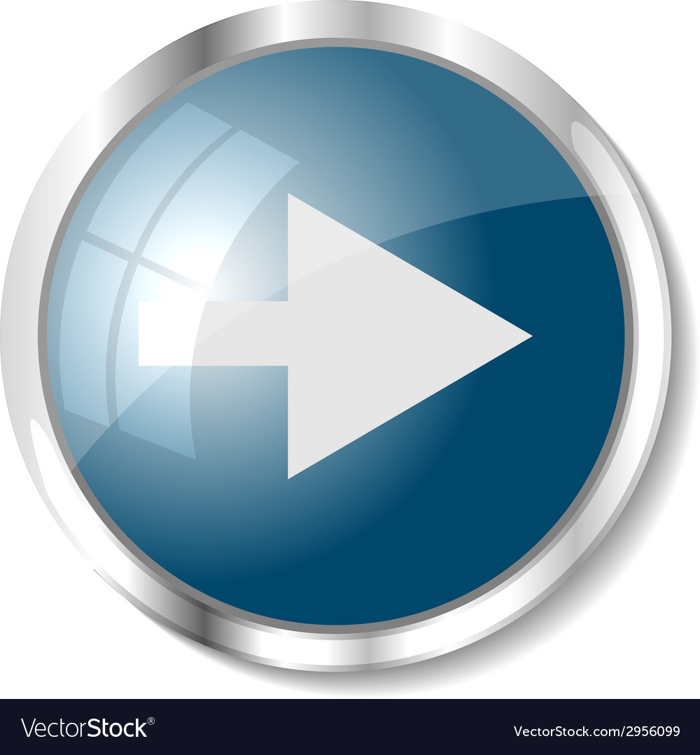 Blue web button