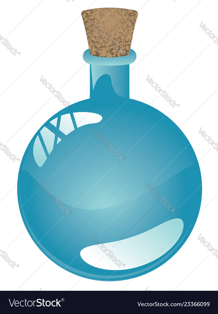 Empty laboratory flask