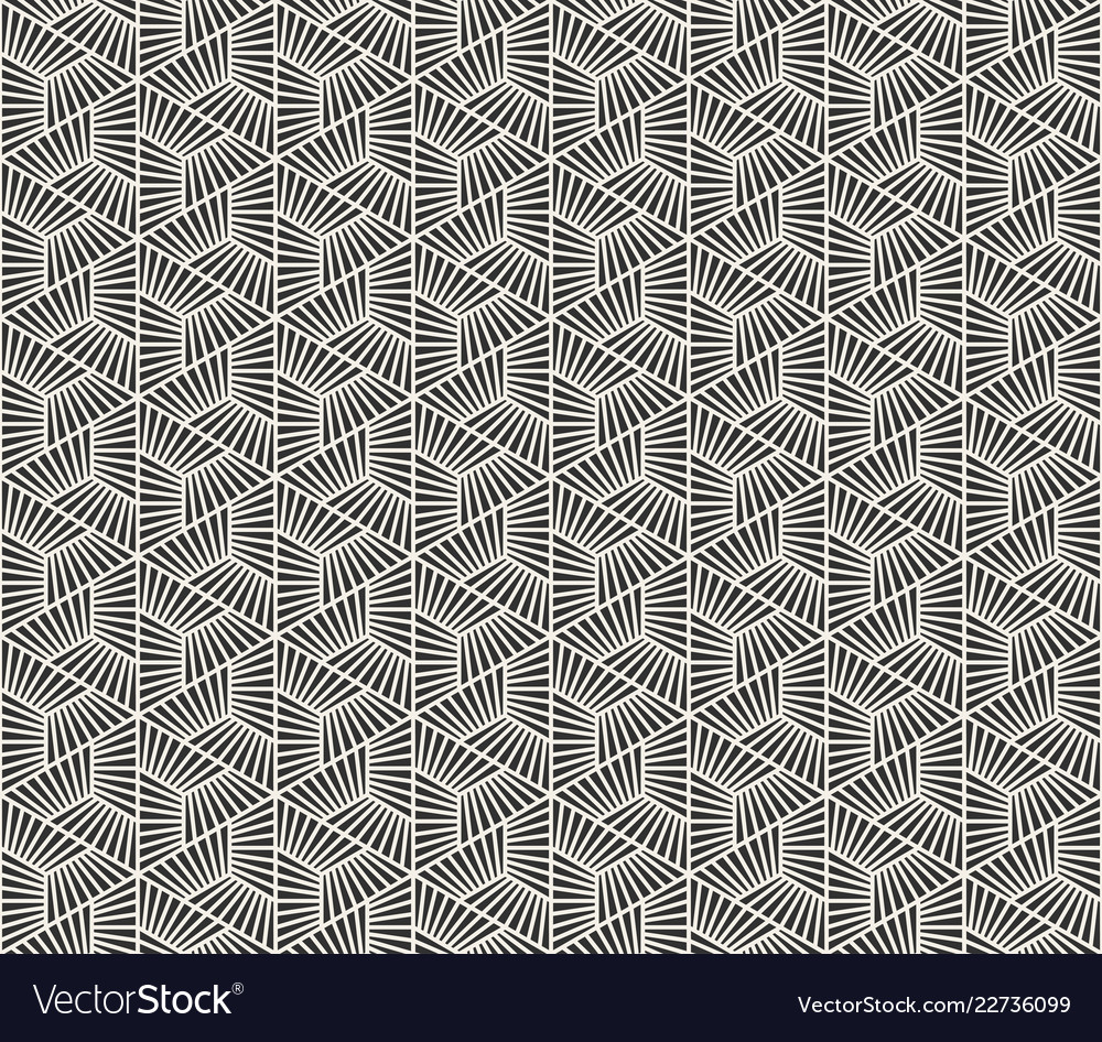 Modern Triangulated Pattern
