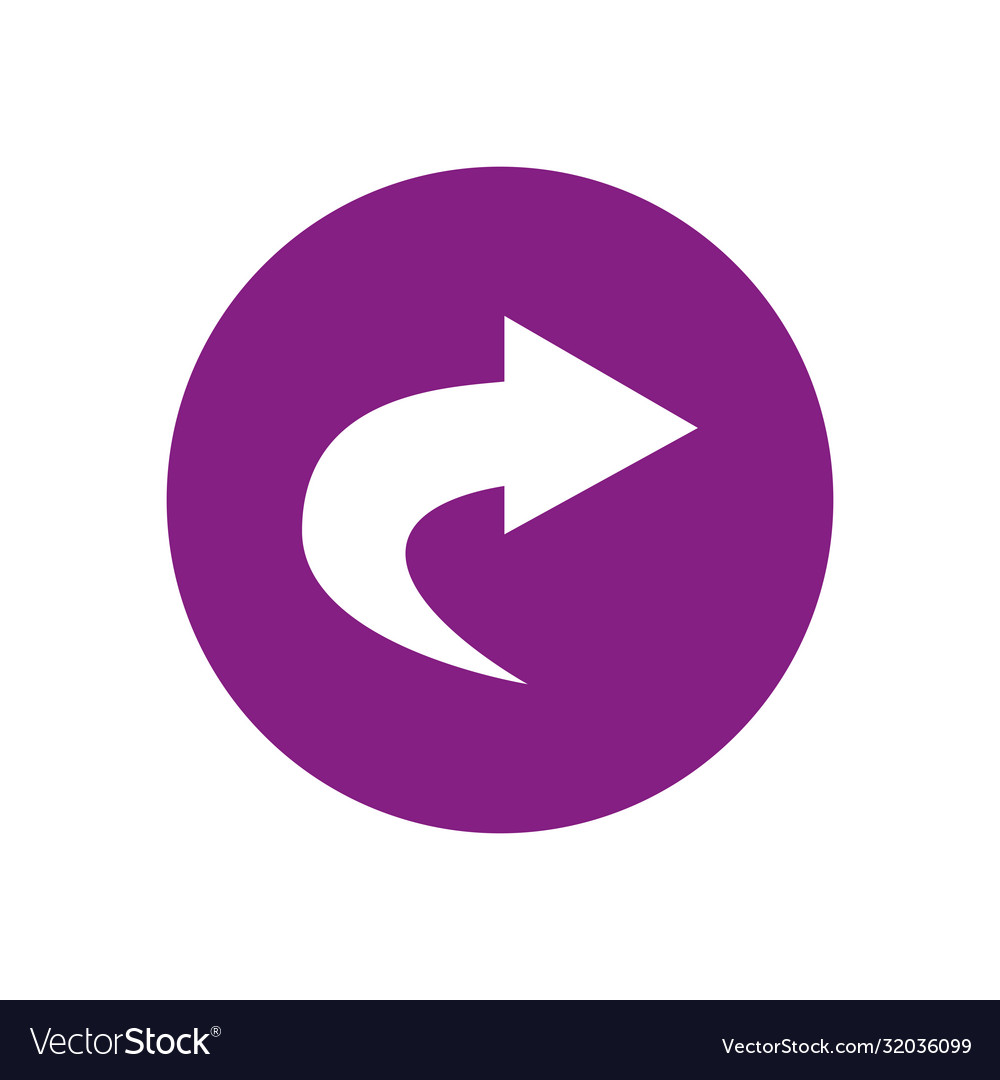 Next arrow or right direction block style icon