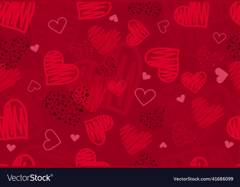 Seamless pattern with love Vector Image Seamless pattern with love