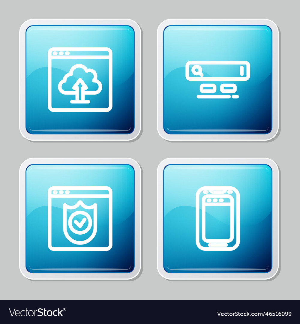 Set line cloud upload search engine browser