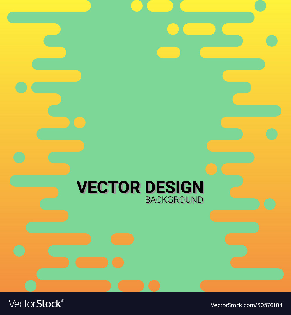 Abstract Color Rounded Shapes Background