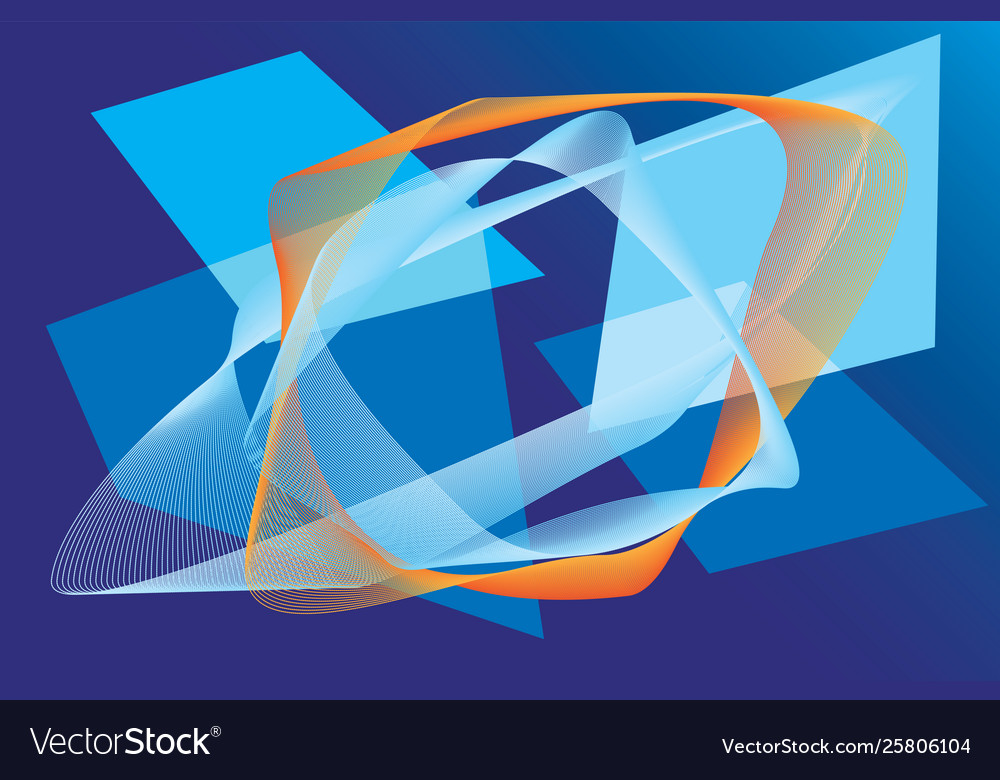 Abstract linear colorful background vector image Abstract linear colorful background