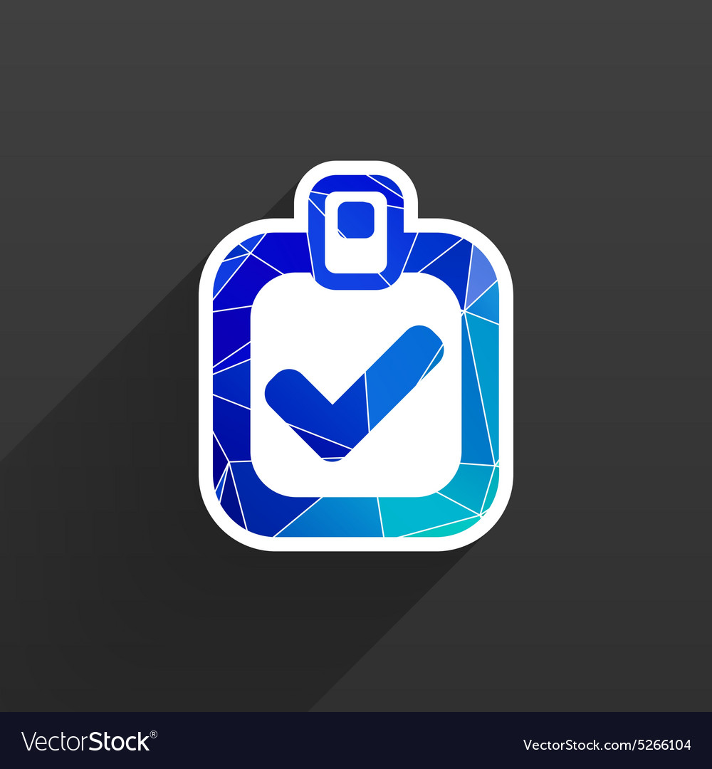 Checkmark icon test form mark tick check