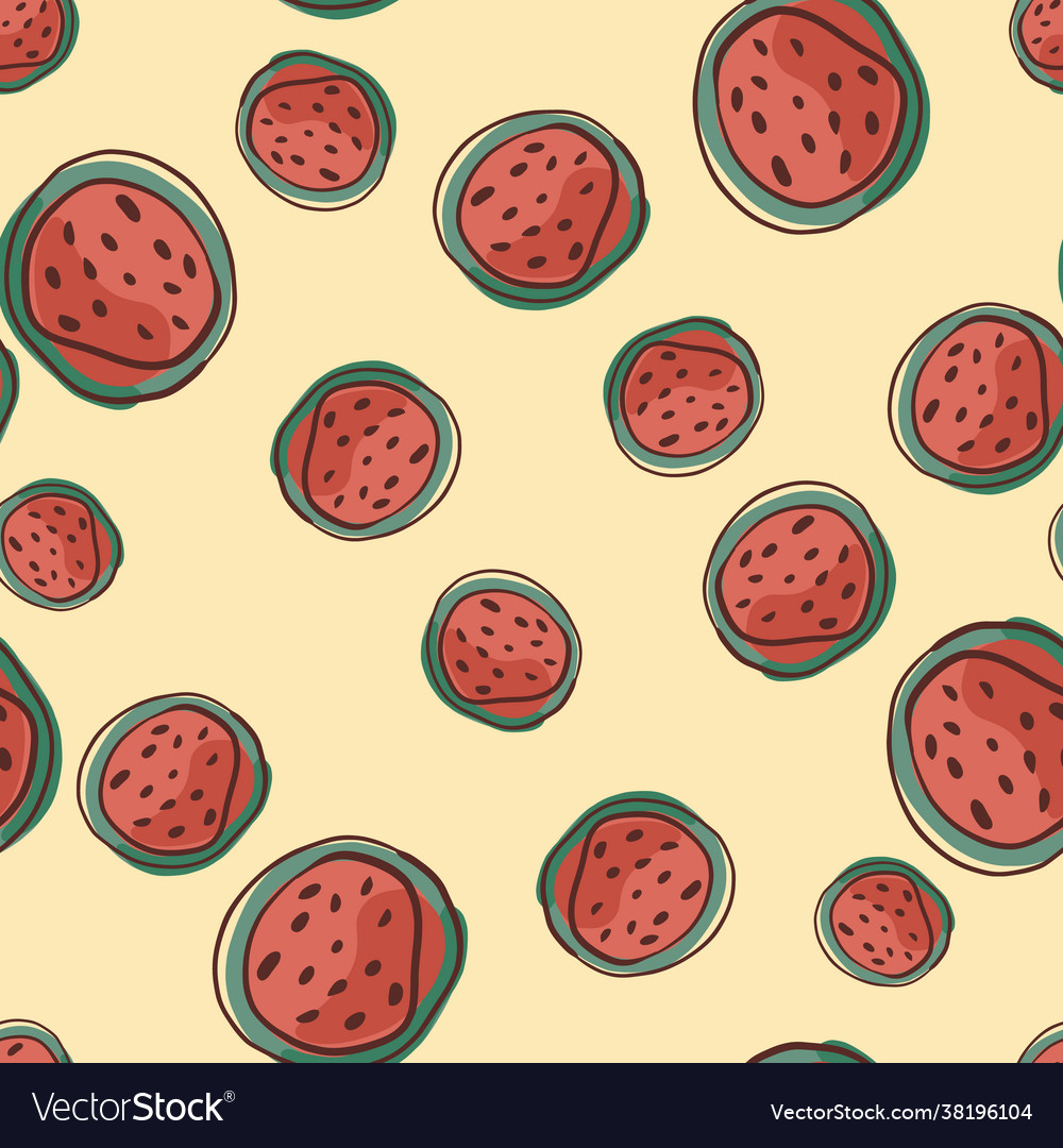 Organic seamless pattern with random red Vector Image Organic seamless pattern with random red