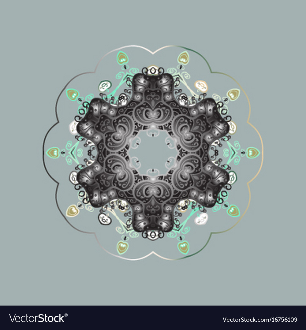 Simple of nice snowflake icon for web