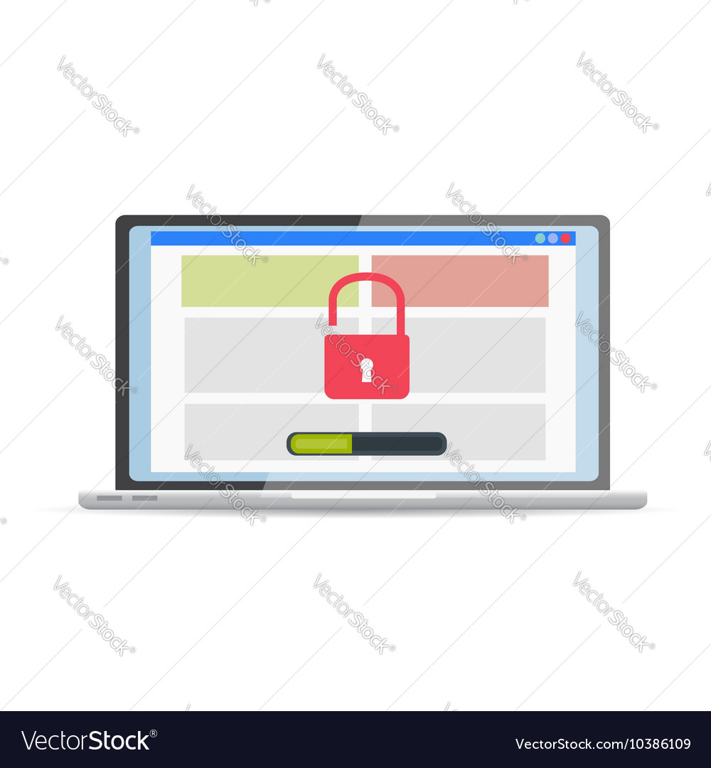 Vulnerability search seo optimizationweb analytics vector image Vulnerability search seo optimizationweb analytics