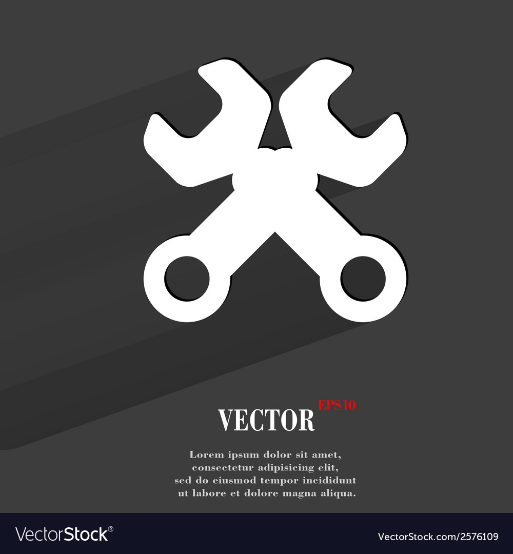 Wrench tool to work flat modern web button