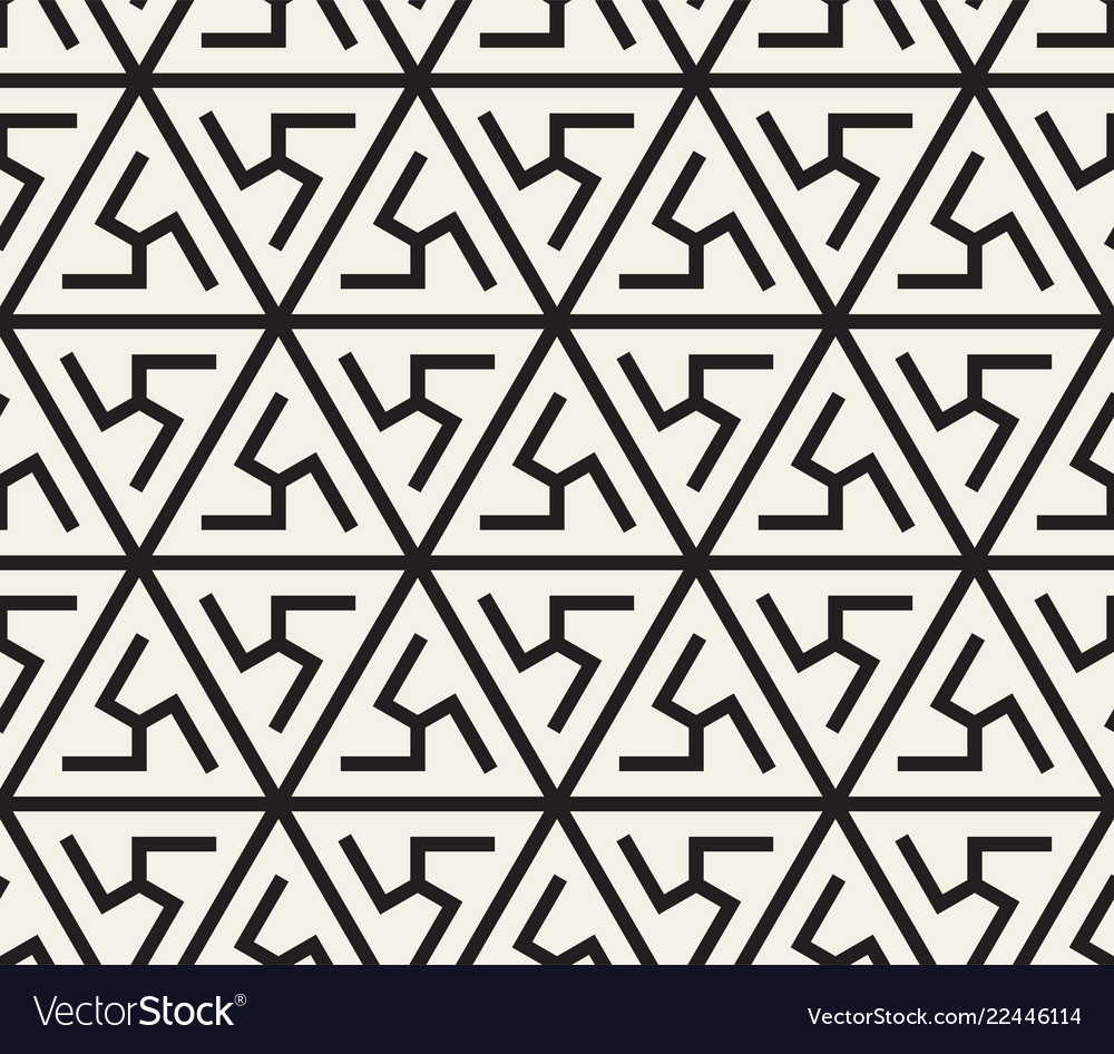 Geometric Line Pattern - Abstract