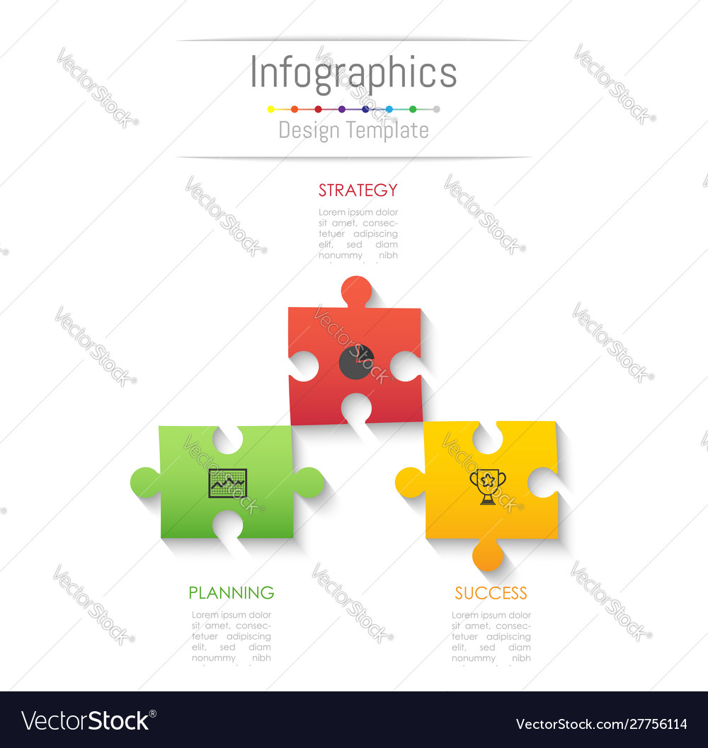 Infographic design elements for your business Vector Image