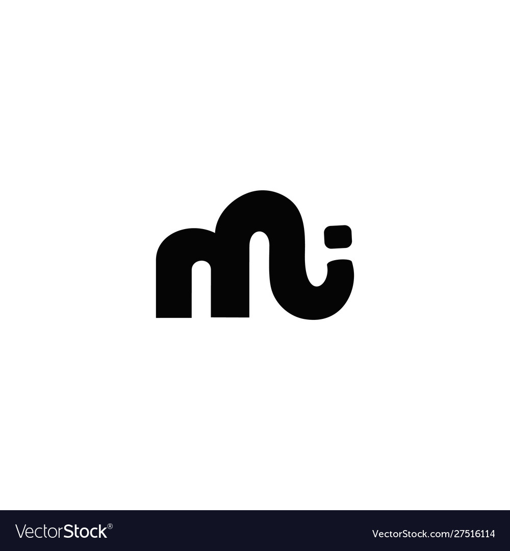 Mammoth-animal-letter-m-i-logo Royalty Free Vector Image Mammoth-animal-letter-m-i-logo Royalty Free Vector Image