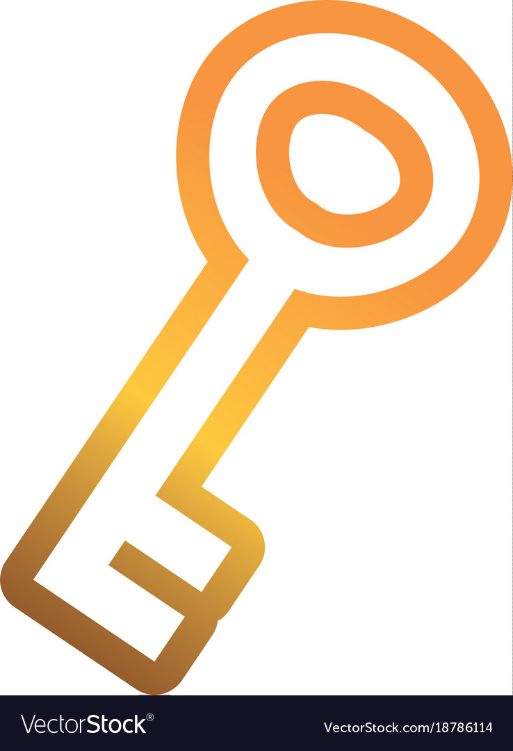 Old key icon image