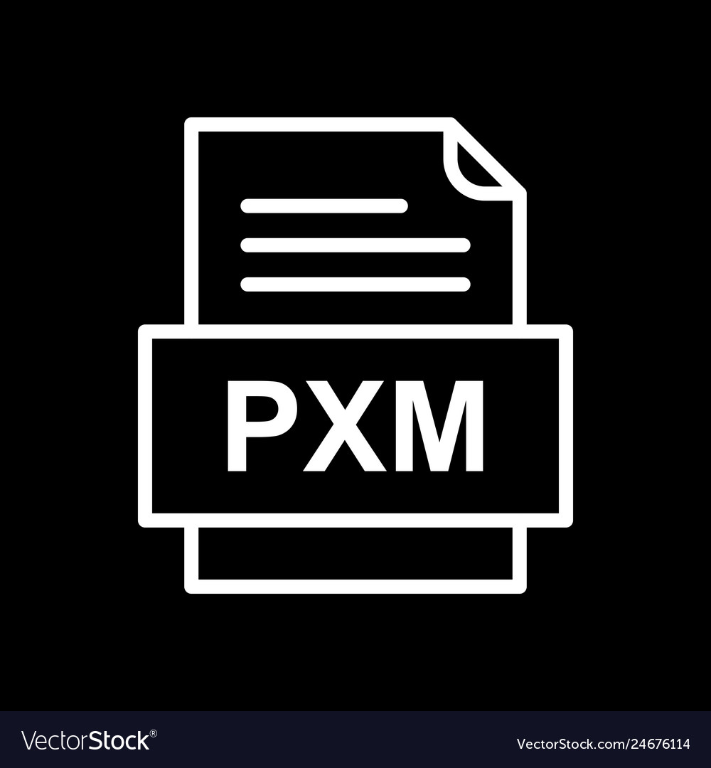 Pxm file document icon