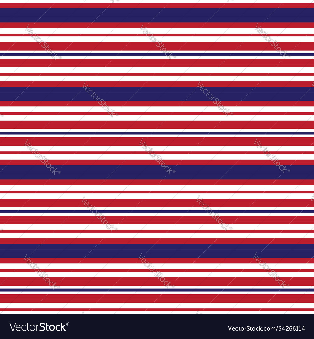 Red and blue stripe seamless pattern background vector image Red and blue stripe seamless pattern background