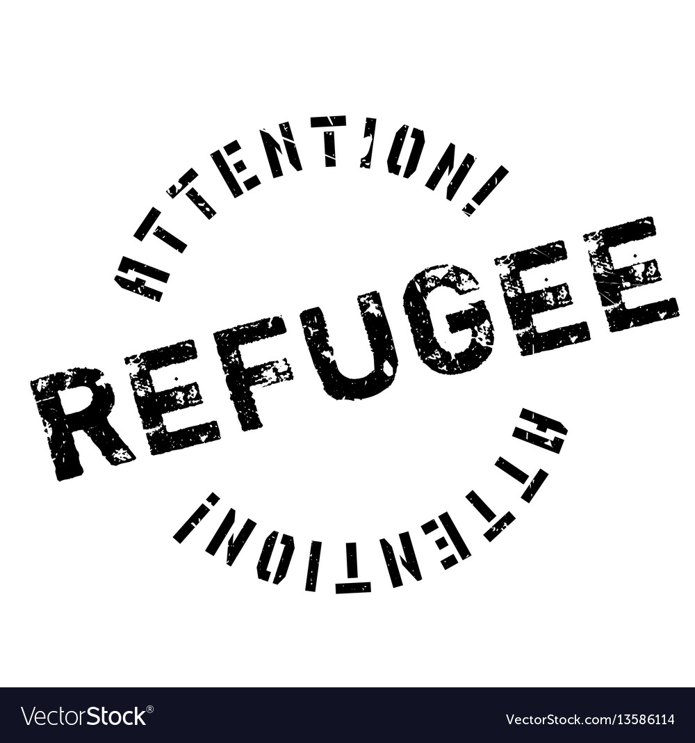 Refugee rubber stamp