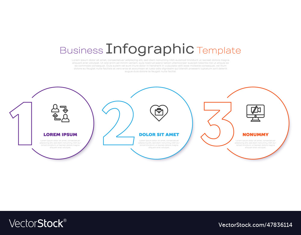 Set line project team base heart with text work vector image Set line project team base heart with text work