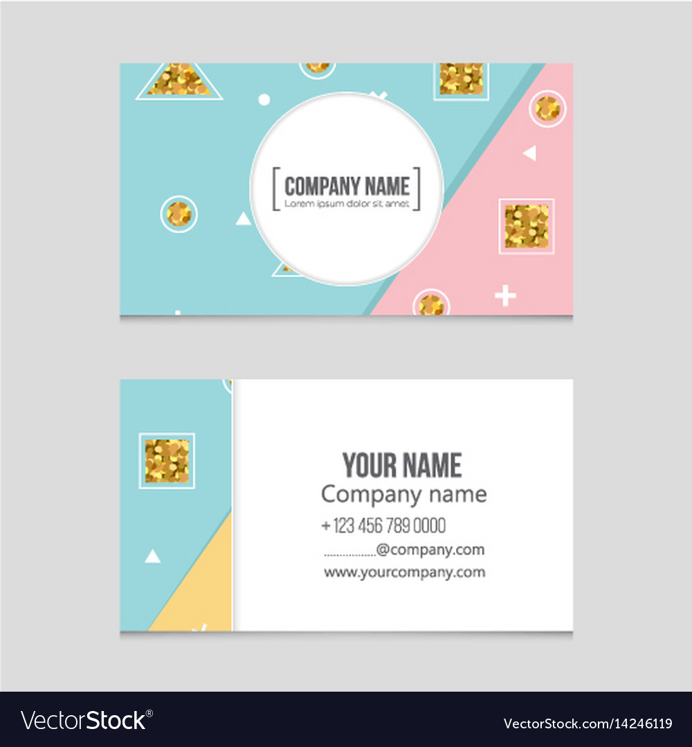 Abstract layout background set for art
