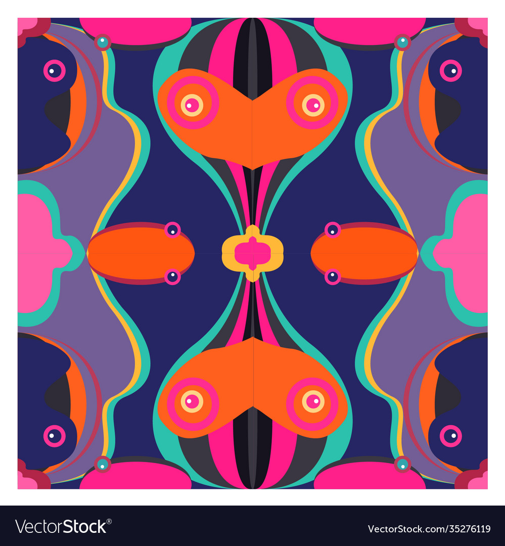 Colorful geometric and curve background pattern Vector Image Colorful geometric and curve background pattern