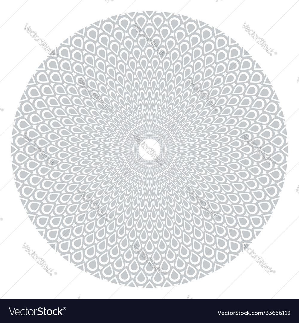 Decorative circle pattern