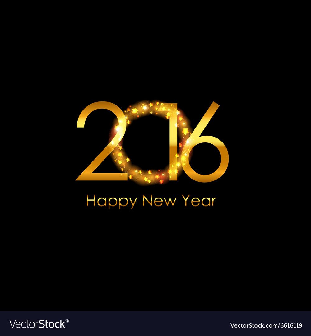 New year 2016 background
