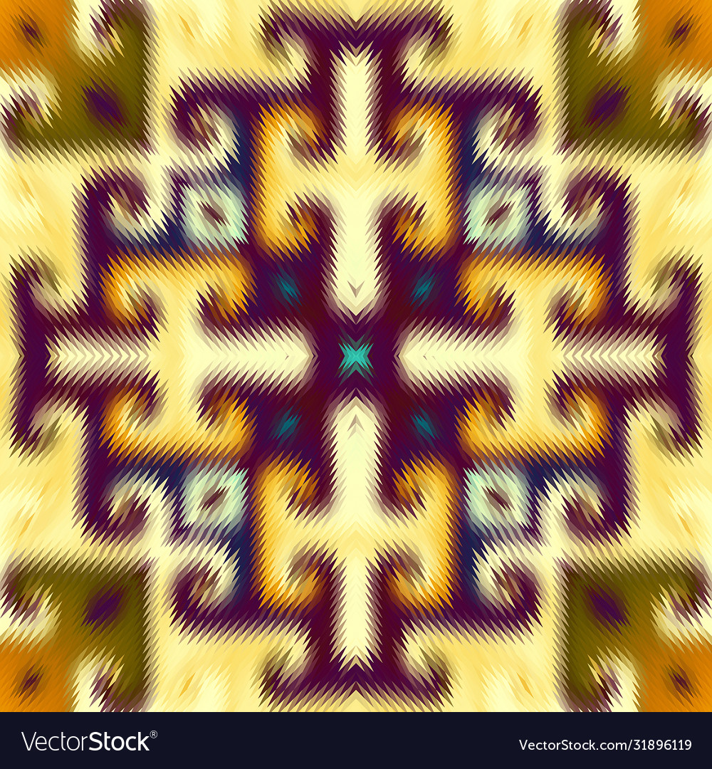 Seamless pattern background a triangles vector image Seamless pattern background a triangles