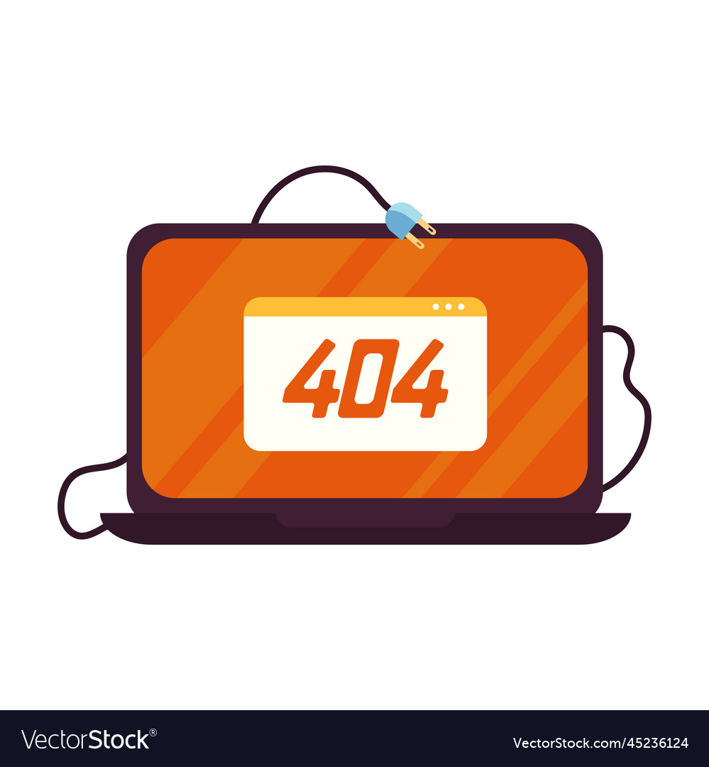 404 error on website