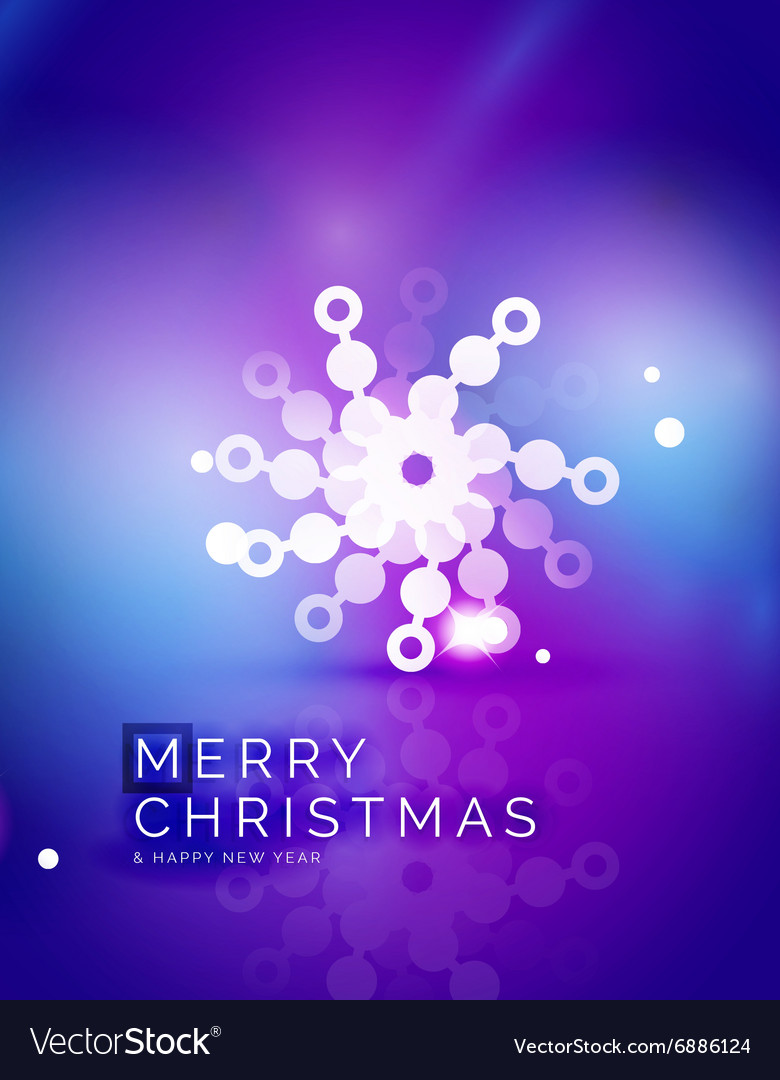 Christmas purple abstract background with white