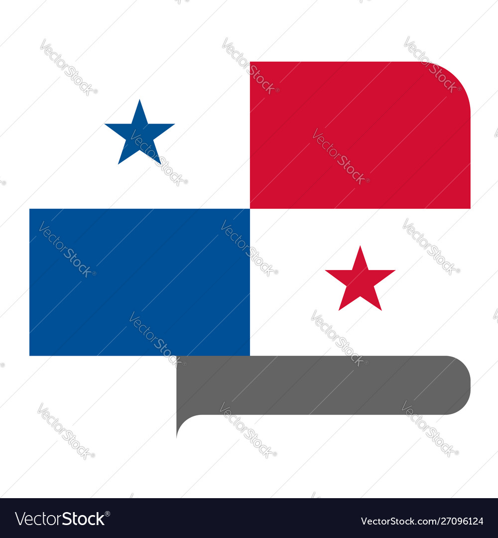 Flag horizontal shape pointer for world map Vector Image