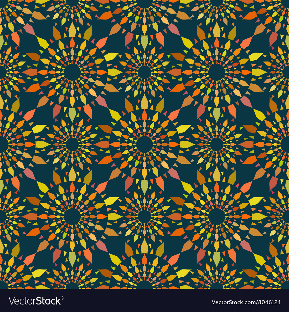 Floral background seamless pattern