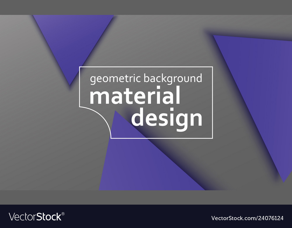 Geometric background material design