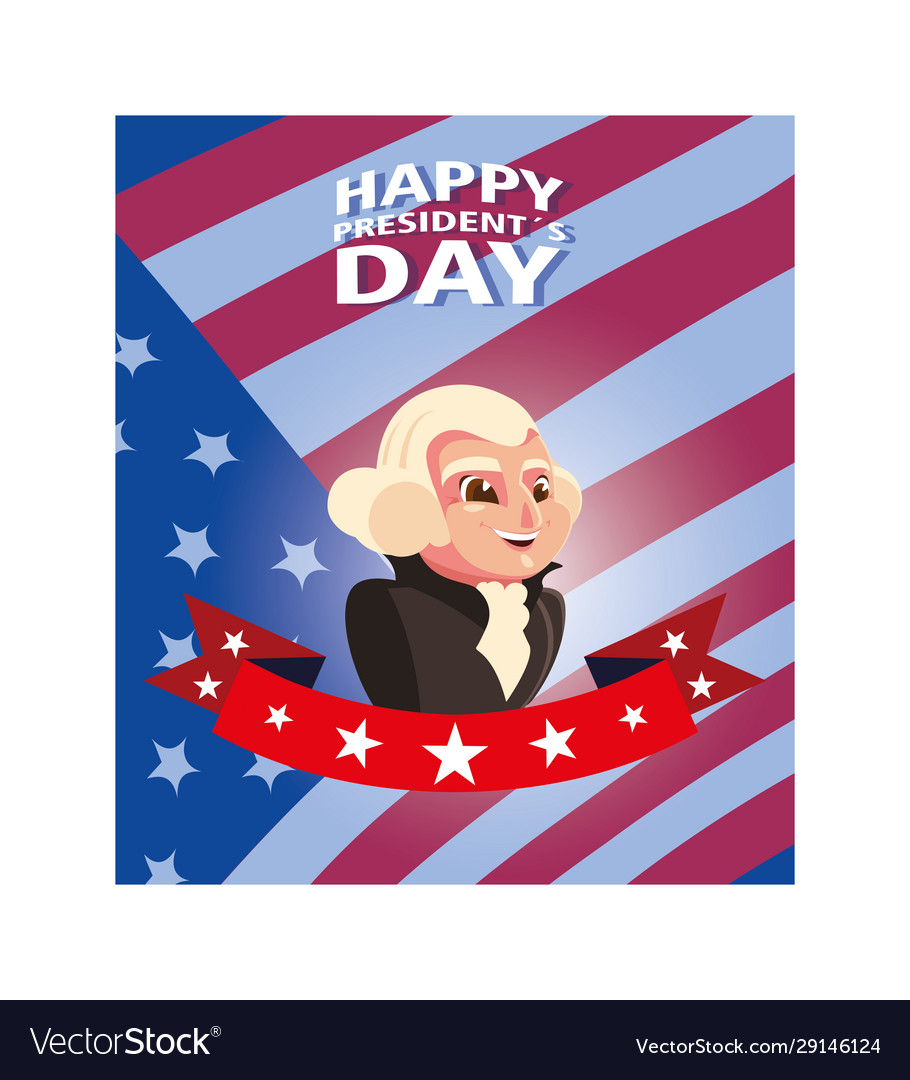 Happy president day george washington