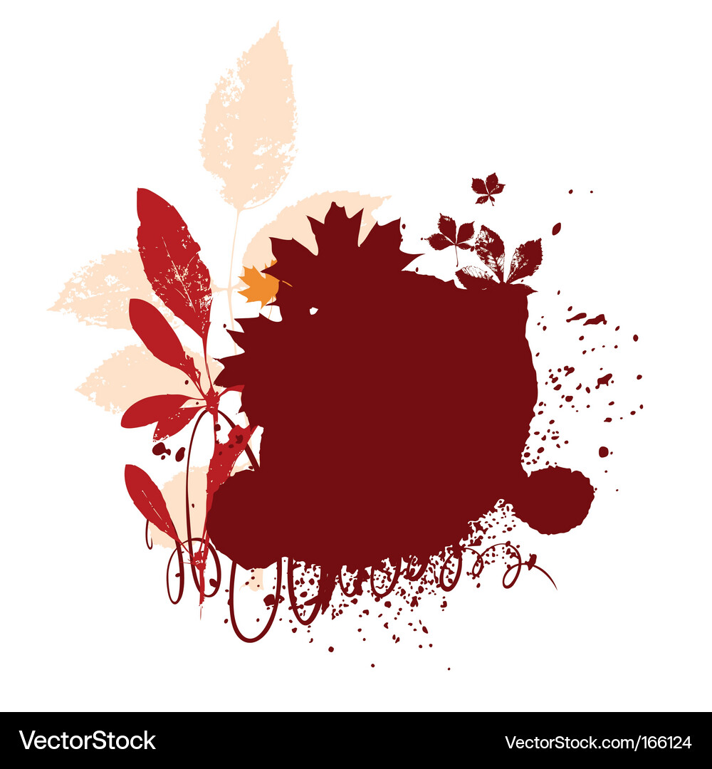 Ink splatter Royalty Free Vector Image - VectorStock