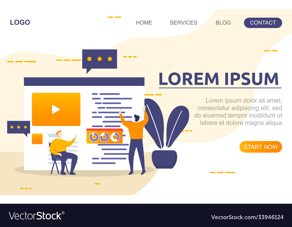 People build website design web page project