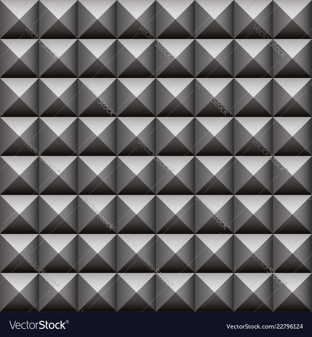 Studded pointed background seamless pattern