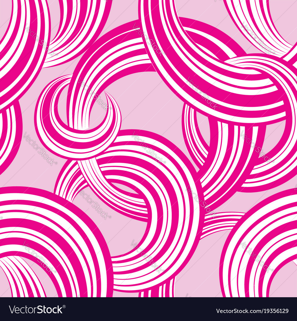 Abstract geometric seamless pattern bubble