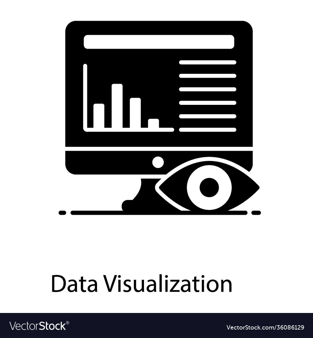 Data visualization Royalty Free Vector Image - VectorStock