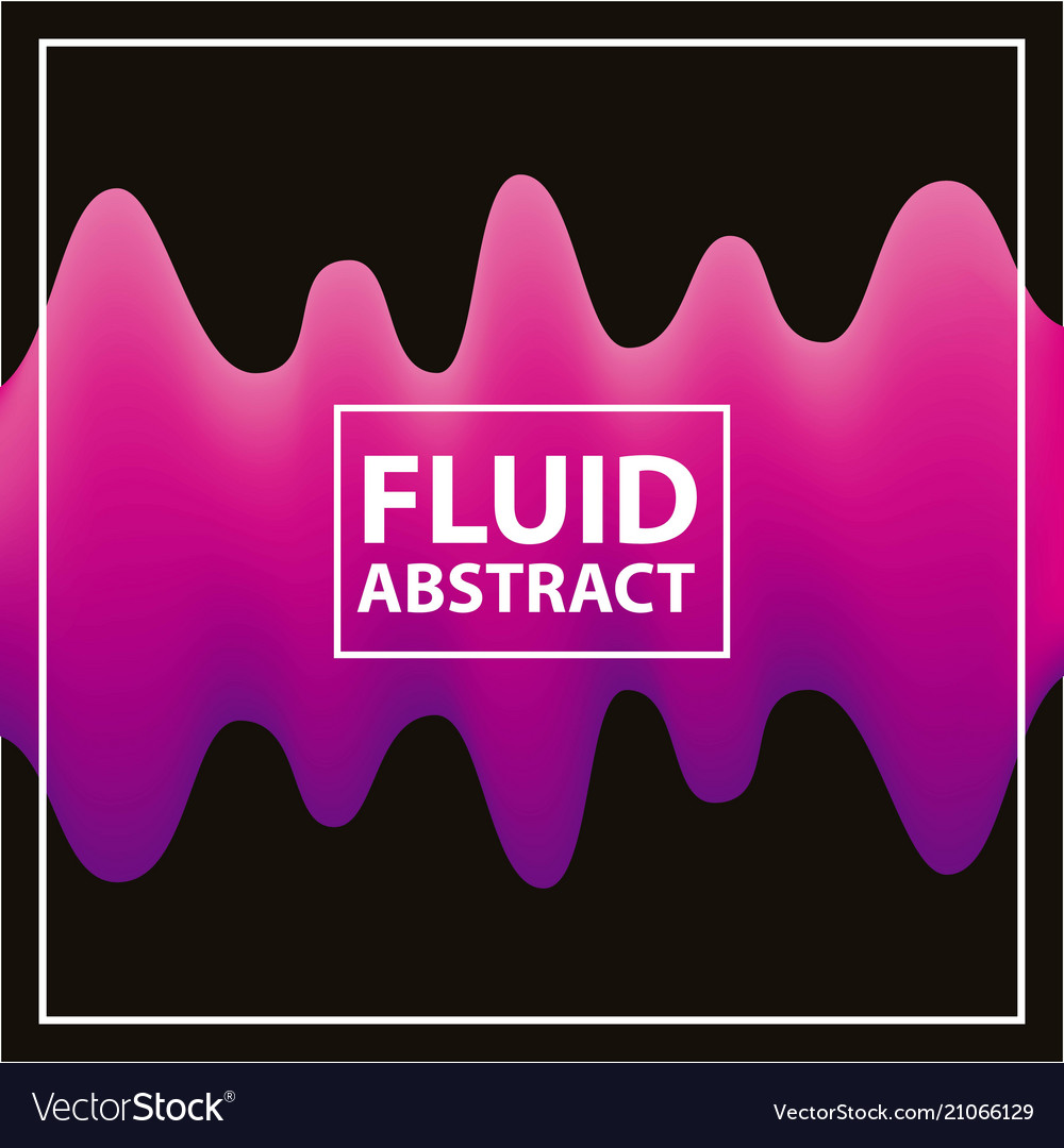 Fluid abstract background