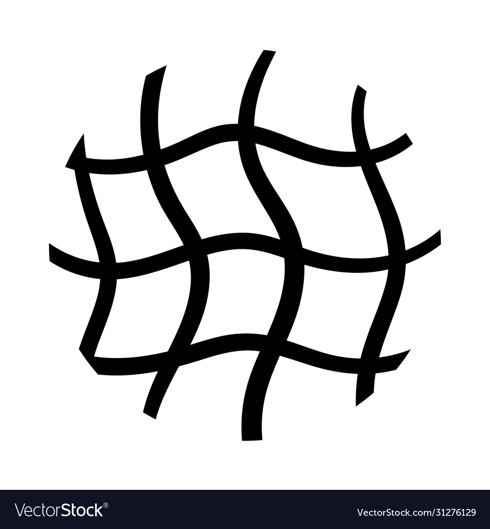 Net organic pattern line style