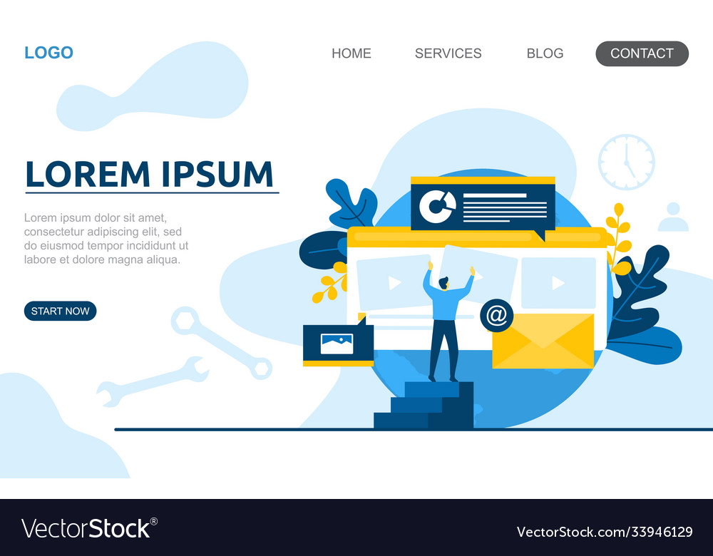 People build website design web page project