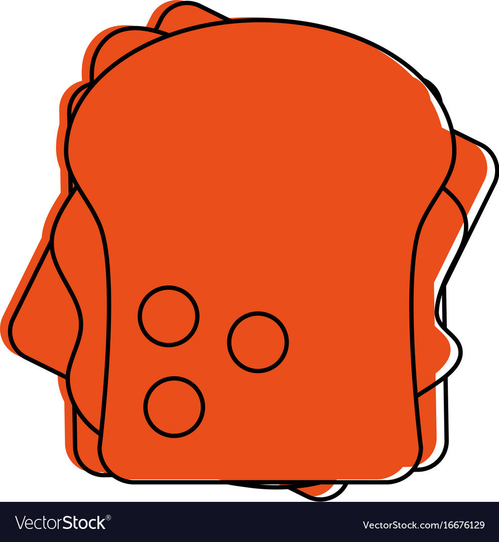 Sandwich icon image Royalty Free Vector Image - VectorStock