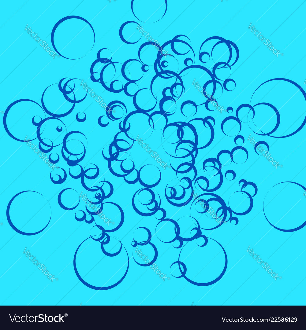 Sparkling background with bubbles abstract vector image Sparkling background with bubbles abstract