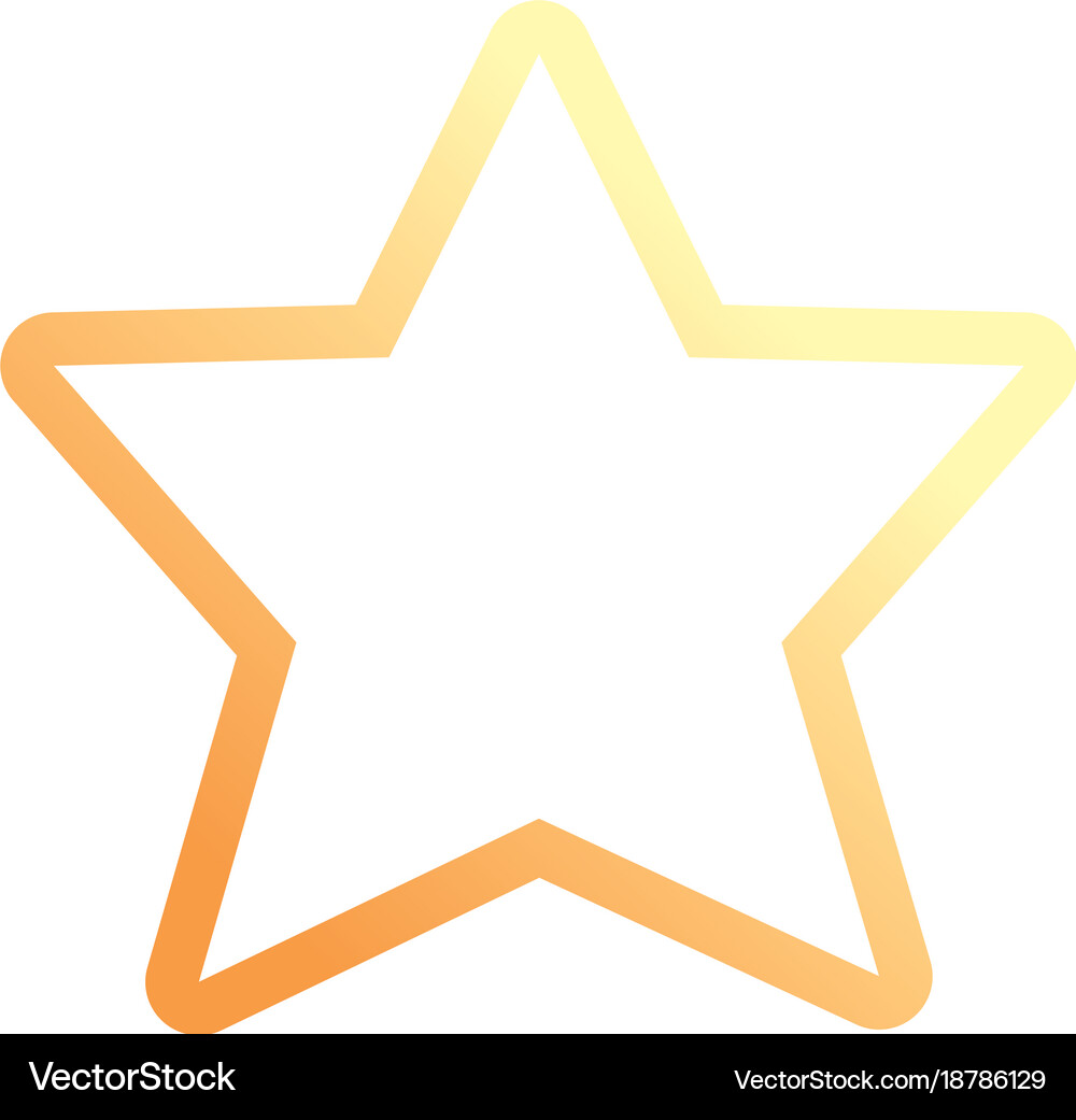 Star shape icon Royalty Free Vector Image - VectorStock