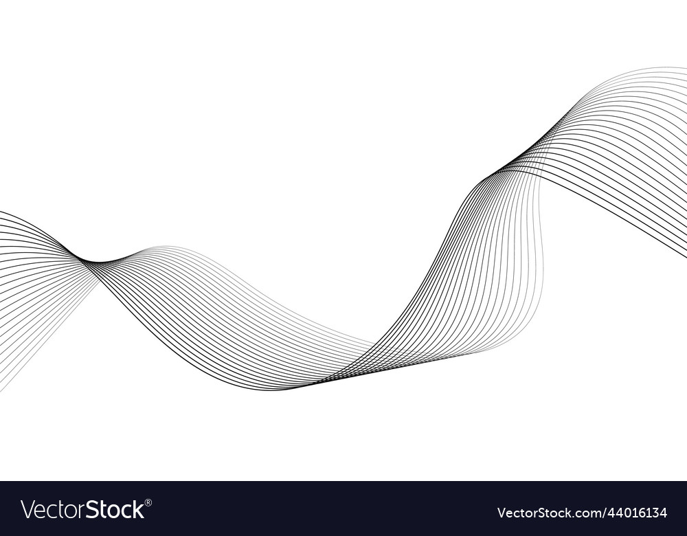 Abstract wave element for design digital vector image Abstract wave element for design digital