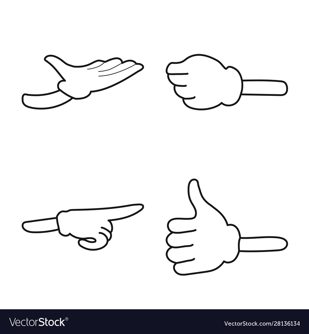Isolated object gestures and pose sign set