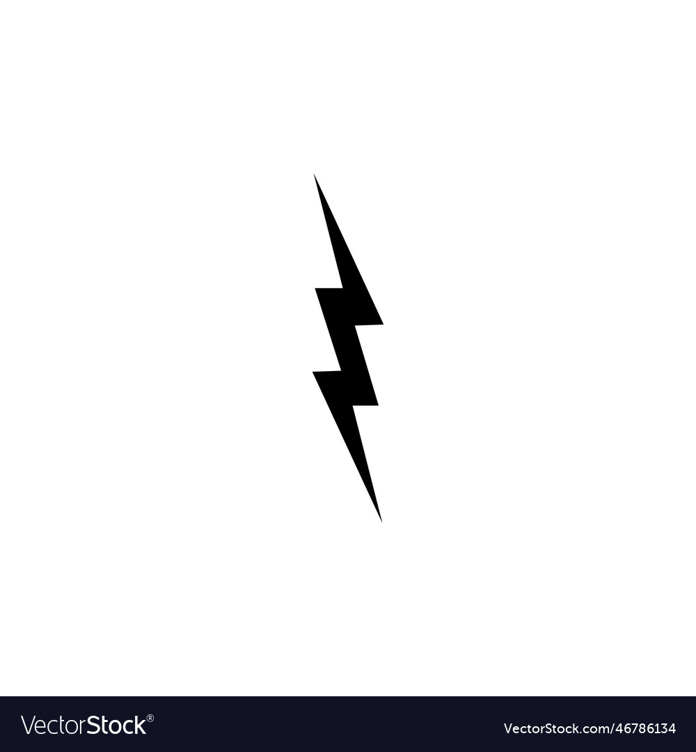 Lightning icon electric icon power icon energy Vector Image