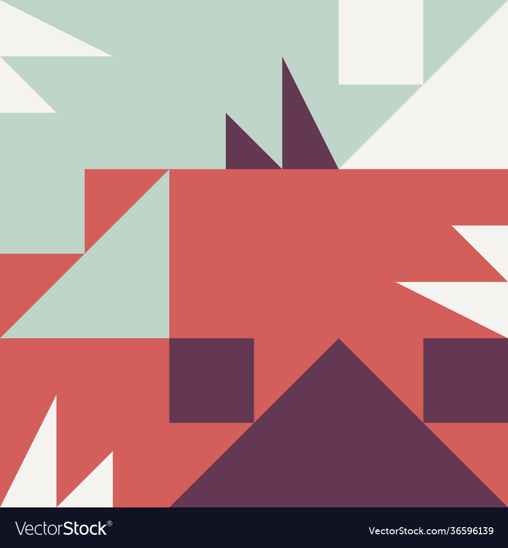 Abstract square pattern design Vector Image Abstract square pattern design
