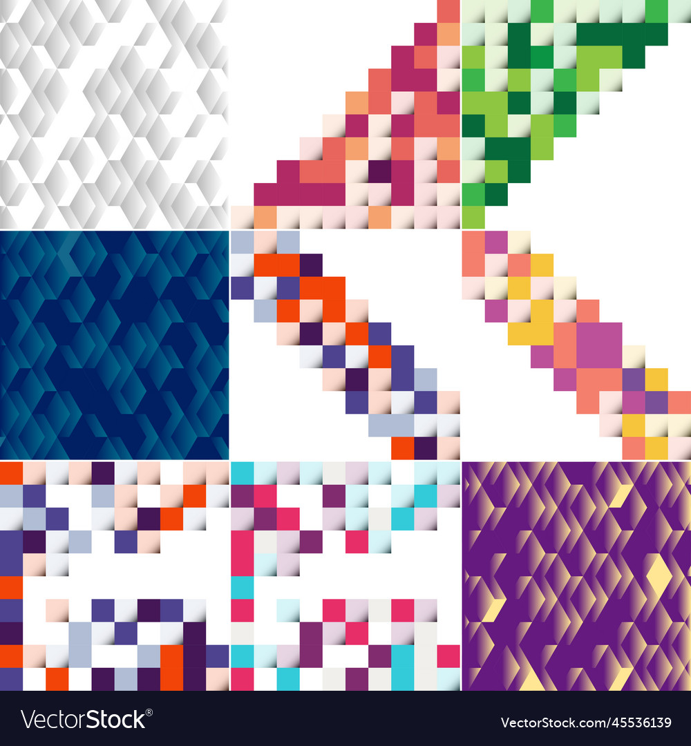 Background with an of abstract squares