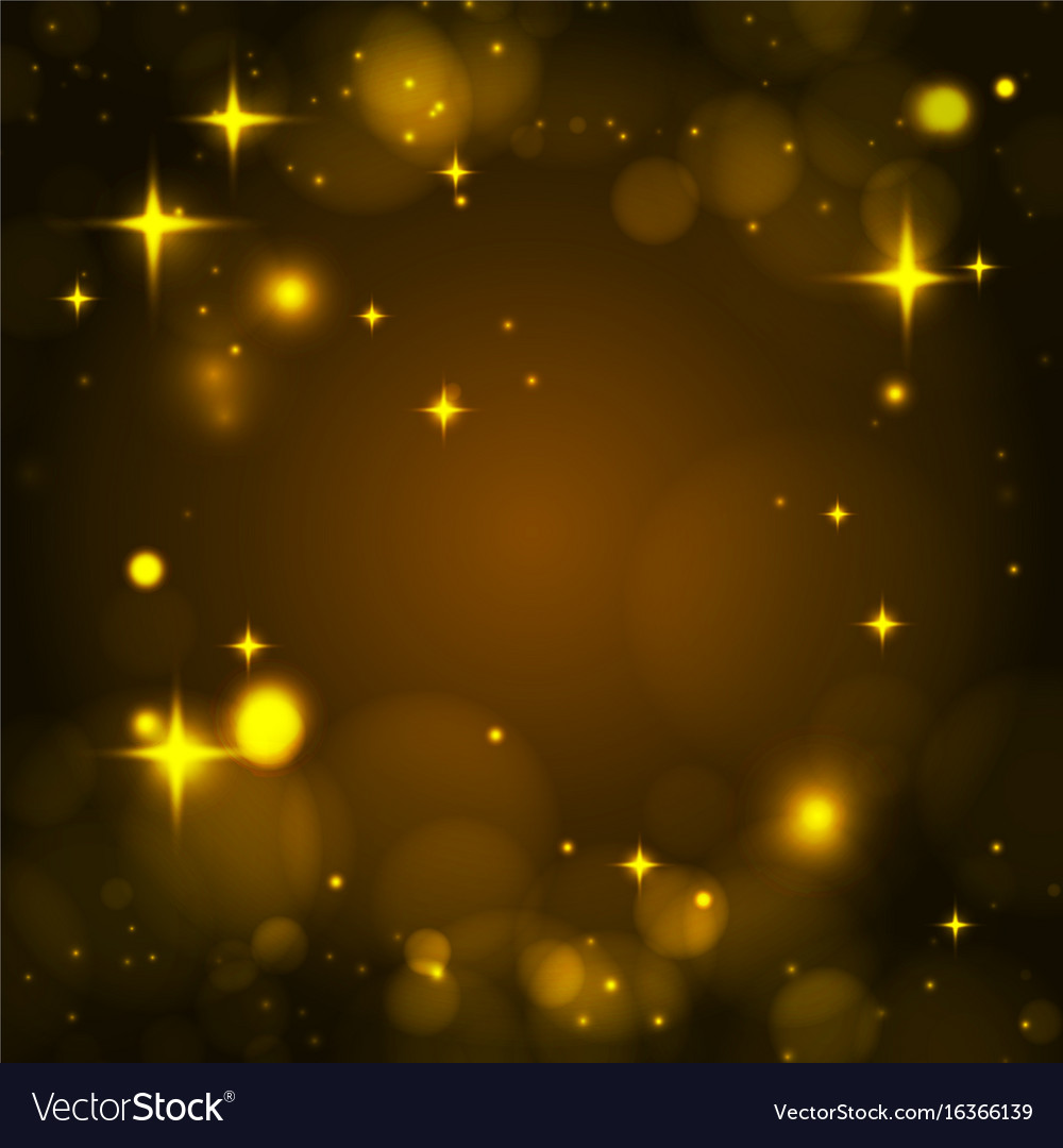 Blurred glitter bokeh pattern