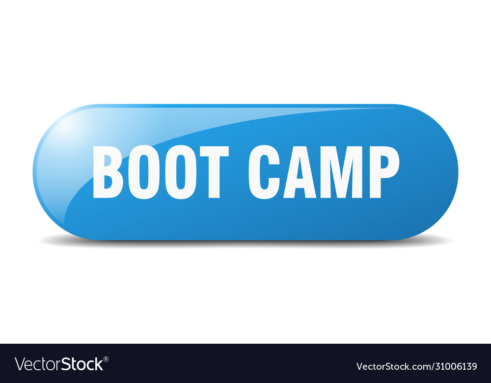 Boot camp button sign key push
